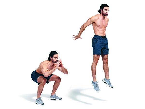 Bài tập Squat jump