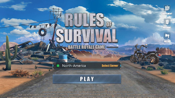 Cách chơi Rules of Survival trên máy tính