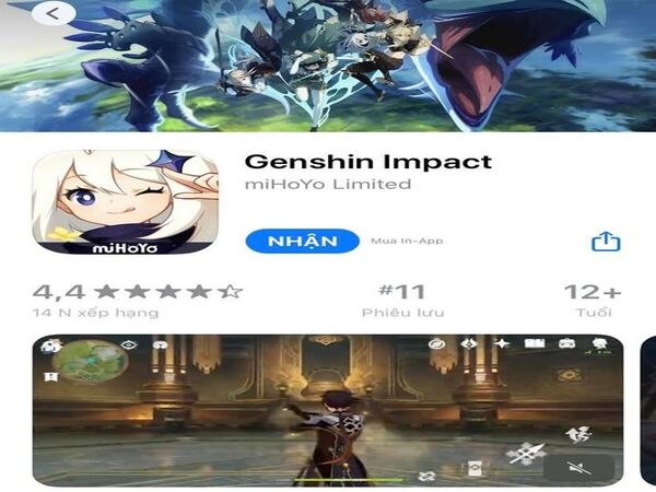 Cách tải Genshin Impact trên hệ điều hành IOS