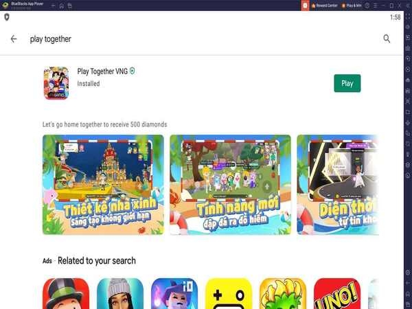 Cách tải game Play Together trên thiết bị Android