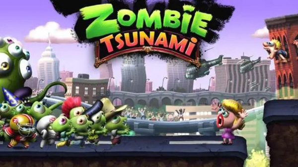 Đồ họa sinh động và ấn tượng trong game Zombie Tsunami