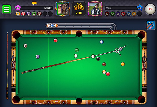 Luyện tập chơi 8 Ball Pool thường xuyên