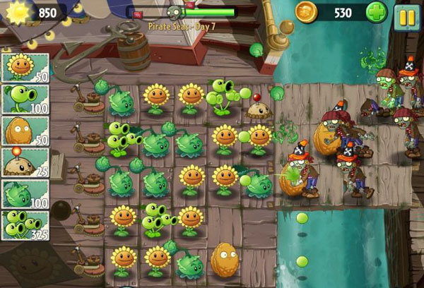 Các chiến thuật chơi Plants vs Zombies 2