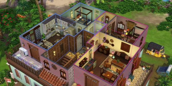 Xây dựng và thiết kế ngôi nhà The Sims 4