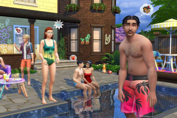 Quản lý cuộc sống hàng ngày của nhân vật The Sims 4