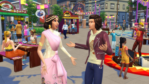 Trải nghiệm các sự kiện và câu chuyện The Sims 4