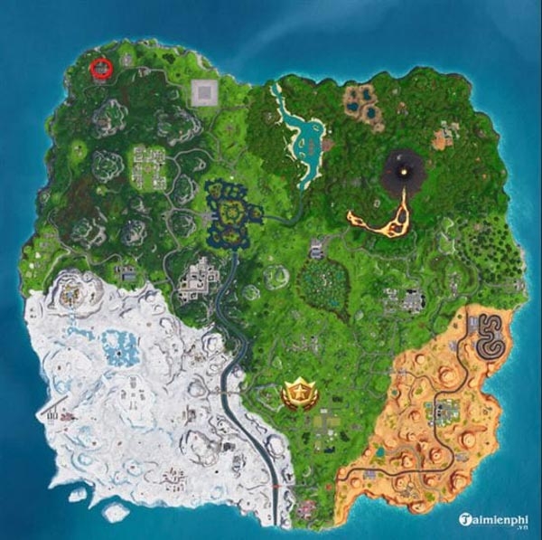 Fortnite - Bản đồ đa dạng, không ngừng thay đổi