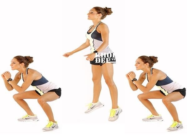 Bài tập Plyometric Jump Squats