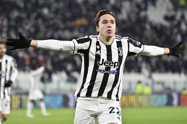 Federico Chiesa tiền đạo cánh phải của Juventus