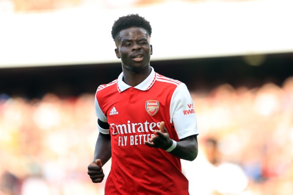 Bukayo Saka (Arsenal) tiền đạo cánh phải đáng chú ý hiện nay