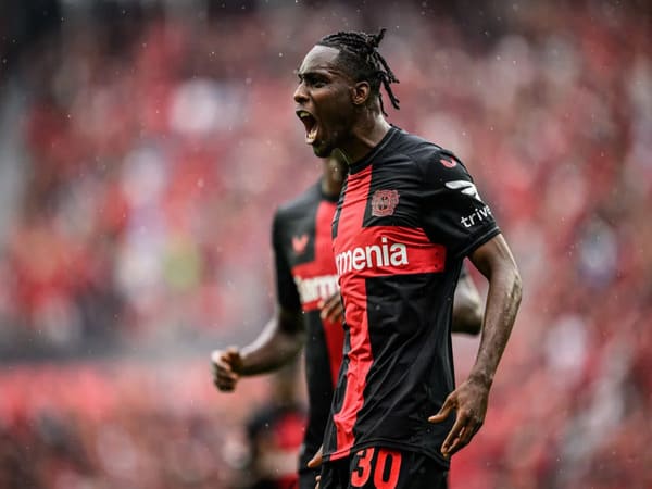 Jeremie Frimpong đã có một mùa giải thi đấu thành công cùng Bayer Leverkusen