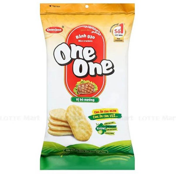 Bánh gạo One One vị bò nướng