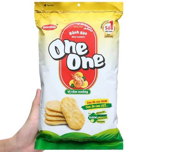 Bánh gạo One One vị tôm nướng