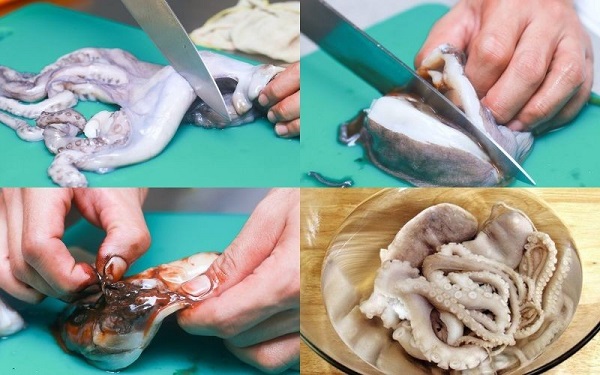 Bạch tuộc tươi giữ được hầu hết các chất dinh dưỡng tự nhiên