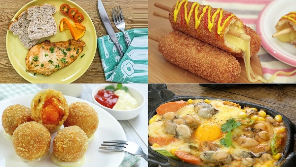 Công thức chế biến món ăn từ phô mai