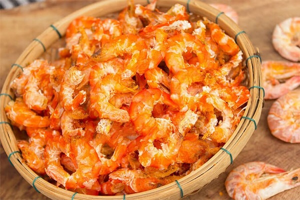 100g tôm khô có thể chứa từ 60-70 gram protein