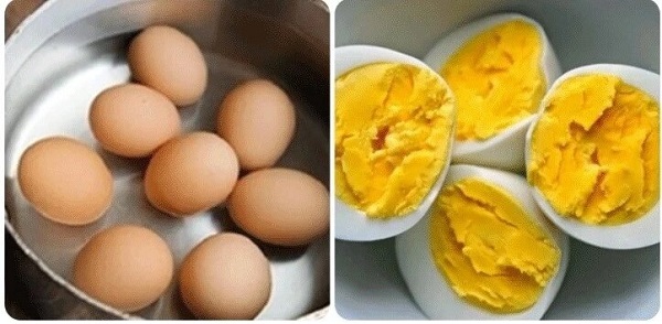 Cả trứng gà sống và trứng gà luộc đều chứa lượng protein tương đương nhau